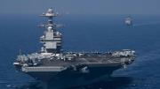 Estados Unidos desplegó el portaaviones más grande del mundo en Israel