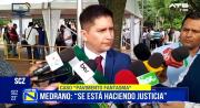 Medrano saluda decisión judicial y analiza reemplazo temporal