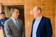 Rodrigo Paz reconoce que la primera planta de tratamiento en Tarija fue posible gracias al trabajo conjunto con Adrián Oliva