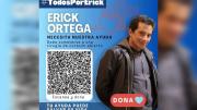 #TodosPorErick: campaña busca ayuda para el periodista Erick Ortega