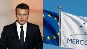 Emmanuel Macron recibió como “una mala sorpresa” la aplicación parcial del acuerdo UE-Mercosur