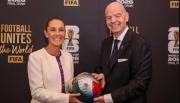 Infantino reitera su confianza en México como sede del Mundial
