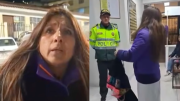 Quispe tenías que ser: Retiran a candidata por lanzar comentarios racistas contra policías (VIDEO)