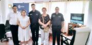 Reunión de la Comisión de Policía Comunitaria con el nuevo Jefe de Policía de Salto