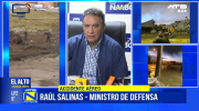 Ministerio de Defensa brinda reporte sobre el accidente aéreo en El Alto