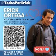#TodosPorErick: Campaña busca ayuda para el periodista Erick Ortega