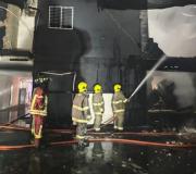 Reportan incendio de gran magnitud en una casa del sector La Arreaga