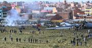 Medios internacionales informaron sobre el accidente aéreo en El Alto que dejó al menos 20 muertos