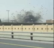 (VIDEO) Irán contraataca con una ola de misiles y drones contra Israel y bases de EEUU en el Golfo