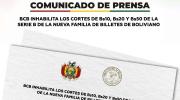 El BCB inhabilita billetes de Bs 10, Bs 20 y Bs 50 de la serie B tras saqueo en El Alto