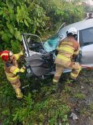 Choque deja un herido en Bellavista