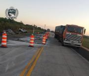 Joven de 23 años falleció en choque contra camión en Ruta 24