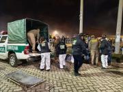 Fiscalía despliega peritos e IDIF realiza 20 autopsias tras siniestro del avión Hércules en El Alto