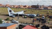 FAB busca caja negra de la aeronave que se estrelló en El Alto y denuncia contaminación del área