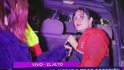 Reporteros golpeados y un vehículo de tv atacado con piedras durante cobertura de accidente aéreo