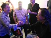 Reunión cumbre: Charly García fue a ver a Andy Summers, de The Police