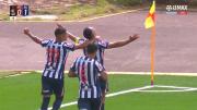 ¡Celebra el capitán! Renzo Garcés anotó el gol del triunfo de Alianza Lima ante UTC en Cajamarca