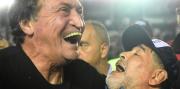“El fútbol nos da vida”: Falcioni y el emotivo recuerdo con Maradona en la previa de su llegada a Atlético