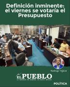 Definición inminente: el viernes se votaría el Presupuesto