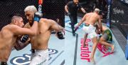 Chicho Medina no logró reaccionar y fue noqueado rápidamente en UFC México