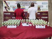 GNB capturó a dos sujetos por porte de más de 15 kilos de cocaína