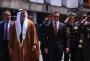 Noboa firma memorando con príncipe heredero de Abu Dabi en Quito
