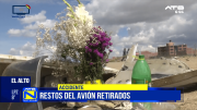 Retiran restos del Hércules C-130 H siniestrado y advierten sobre manipulación de evidencias en El Alto