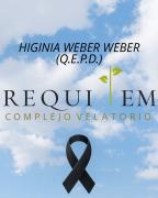 HIGINIA WEBER WEBER (Q.E.P.D.) ‣ El Pueblo Digital Uruguay
