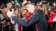 River llegó a Mendoza para enfrentar a Independiente Rivadavia: así fue el recibimiento de los hinchas