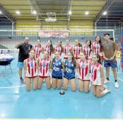 El Vóleibol realizó torneo con participación de 8 elencos en damas y varones