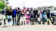 Curicana abre escuela de patinaje en Brasil
