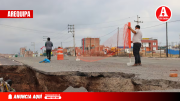 Dos tramos de la Autopista Arequipa–La Joya presentan riesgo de colapso
