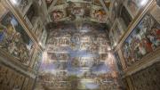 El ‘Juicio final’ de Miguel Ángel, mural emblemático de la Capilla Sixtina, vive una limpieza extraordinaria