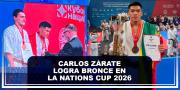 Carlos Zárate logra bronce en Nations Cup 2026