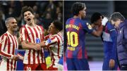 Barcelona lo dio todo, pero no le alcanzó: Atlético de Madrid se sostuvo al resultado de la ida y se metió en la final de la Copa del Rey