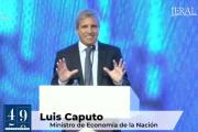 “¿Por qué esta vez es diferente?”: desde Córdoba, Luis Caputo defendió el rumbo económico