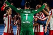 Atlético de Madrid avanzó a la final de la Copa del Rey pese a la goleada