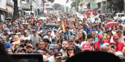 Pueblo marchó en Caracas por la paz y la soberanía de Venezuela (+Video)