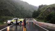 Corte total en la Ruta 307 por arrastre de material tras intensas lluvias