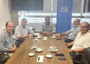 Besozzi Mantuvo Encuentro con Integrantes del Directorio de OSE