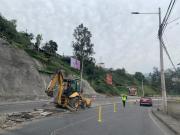 Alcantarillado pluvial en la Indoamérica con cierre parcial 