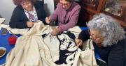 8M en Valparaíso: exposición reúne más de 85 tapices bordados con memoria y temáticas feministas
