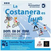 Este domingo se realizará la Costanera es Tuya y la Corrida Dog Lover