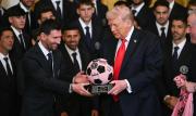Histórica visita de Lionel Messi e Inter Miami a Donald Trump en la Casa Blanca