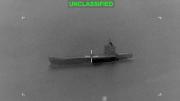 Estados Unidos publica imágenes de su ataque a un portadrones iraní: van más de 30 buques del régimen hundidos