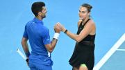 Un auténtico fan de su relación: así reaccionó Novak Djokovic al ver el anillo de compromiso de la tenista Aryna Sabalenka en su reencuentro en Indian Wells