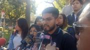 Universitarios participarán en marcha por la democracia en respaldo a candidatos inhabilitados de Tarija