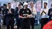 El primer mensaje de Chacho Coudet al plantel de River antes de su debut ante Huracán