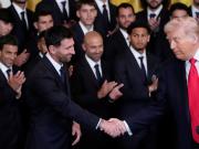 Lionel Messi visitó con Inter Miami a Donald Trump: la comparación con Pelé y los elogios del presidente para Mascherano, Suárez y De Paul