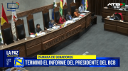 BCB concluye informe ante la Asamblea sobre quema de billetes